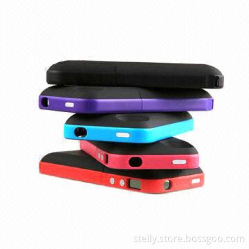 2000mAh Battery Case for iPhone 4/4S, with Smart Power Management, Various Colors Available